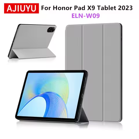 AJIUYU Case For HUAWEI Honor Pad X9 Tablet 2023 11.5" Flip Stand PU Protective Cover For Honor Pad X