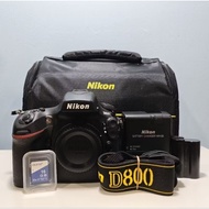 NIKON D800 FX-FORMAT DSLR CAMERA (99% LIKE NEW)