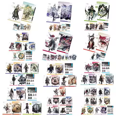 Sunsyea Arknights Official Merch Original Authentic RSBJL Series Postcard set Collection