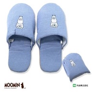 MOOMIN 姆明旅行摺疊拖鞋連收納袋 日本直送 可攜式室內拖鞋