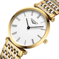 Guanqin Q5 Casual Waterproof Quartz Watch Fashion Couple Wrist Watch Watch Men's Steel Band Watch GQ