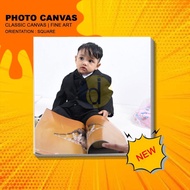 PHOTO CANVAS  8" x 8'' inch
