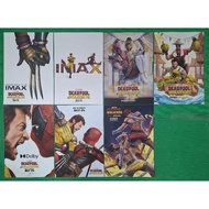 IMAX Poster Deadpool & Wolverine 2024 Authentic Major Cineplex Hugh Jackman Ryan
