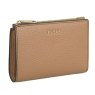 Furla Women's Compact Bi-Fold Leather Wallet - RITZY S with Zip - Outlet Edition