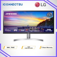 LG 29" 29WK600 UltraWide WFHD IPS LED HDR 10 LED Monitor (29WK600-W)