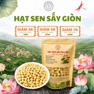 Instant crispy dried lotus seeds 200g, crispy, oil-free natural lotus seed Snack, healthy and conven