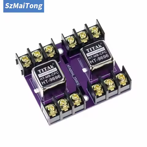 Balanced and Unbalanced Conversion Audio Isolator HT-9696 Permalloy Audio Isolation Transformer 600: