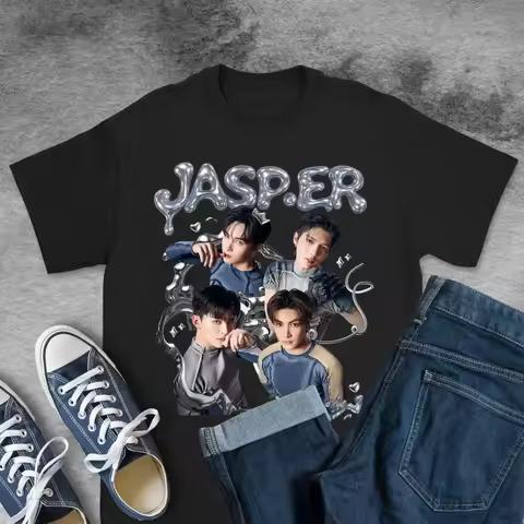 JASP ER Inspired T shirt Thai boy band Jasper Gmmtv Joong Aou Santa Pond Tpop for fans vintage Washe