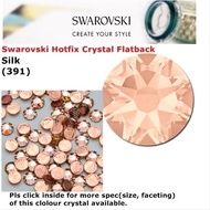 Hotfix Crystal Swarovski Elements Batu Tampal/Iron on Crystal (Silk 391)