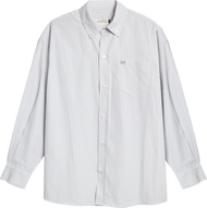 KINS 19 STUDIO |  CLASSIC STRIPED OVERSIZE  SHIRT เสื้อเชิ้ตคินส์ [KN138]