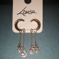 Lovisa dancing moon earrings