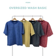 Onoma Katun Bangkok - Oversized Tshirt Wash Basic - Kaos