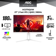 AOC AGON AG275QXW 27" FAST IPS QHD 180HZ Gaming Monitor