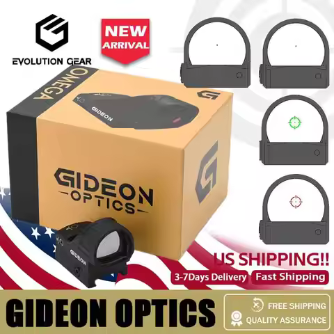 Omega Green/Red Circle Dot Sight from Gideon Optics, US Stock