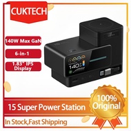 Original ZMI CUKTECH GaN 140W Super Power Station 140W 6-in-1 Multifunctional Desktop Charger