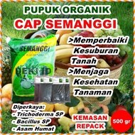 Pupuk Organik Cap Semanggi 500 gr Repack Plus Tricoderma Bacillus SP Asam Humat