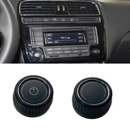 สำหรับ VW โปโล5 6R MK5 GTI Vento 1ชิ้นภายในวิทยุนำทางซีดี GPS หน้าจอแสดงผลเริ่มต้นสวิทช์ควบคุมปริมาณปุ่มปก