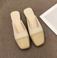 ONE - 包頭半拖鞋（黃色 35-40碼）(下單後聯絡客服確認發貨尺碼)#F111049601