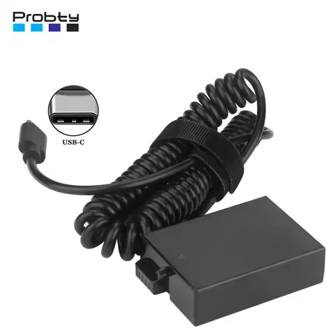DR-E8 LP-E8 Dummy Battery with USB Type-C Power Adapter For Canon EOS 700D 650D 600D 550D KISS X4 X5