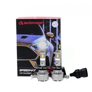 Autovision Speedway D2S D2R 55 Watt 6000K White LED Bulb