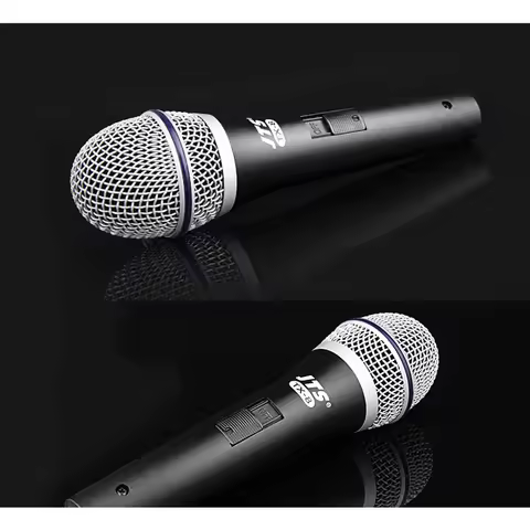 JTS TX-8 Dynamic Vocal Microphone Moving Coil Cardioid Wired Professional Stage Singing Mic With Aud