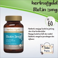 Herbs of Gold Biotin 3mg 60 Tablets