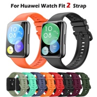 huawei watch fit 2 strap Band Replacement Silicone Wrist Watchband For Huawei Watch Fit 2 Smart Watch