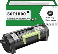 High Yield 56F1H00 Black Toner Cartridge 15,000 Pages Compatible for MS321 MX321 MS421 MX421 MS521 M