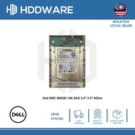 Dell EMC 600GB 15K SAS 2.5"-3.5'' 6Gb/s HDD Hard Drive // 0YGY9G // AL14SXL60EN