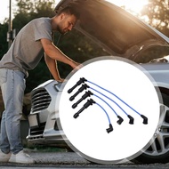 [mfnpqcn] Double Silicone HT Leads Replacement Sturdy Engine Parts Components Premium Ignition Leads