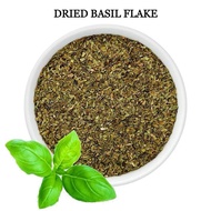 1 Kg (WHOLESALE PRICE INBOX US) Imported Basil Flakes | Dried Basil Leaves for Pasta, Pizza & Soup
