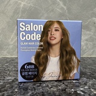 Salon Code Hair Dye 韓國布丁染髮劑🍮色號6BB Glam Beige 蜂蜜茶色（適合白髮使用）