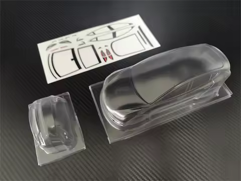 BM Racing 1/24 M3P Body Shell Clear (BM-B-MD3)