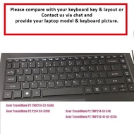 Keyboard Protector For Acer Travelmate P2 TMP214-52-55B6 P214-53-37CH TMP215-41 E0SK