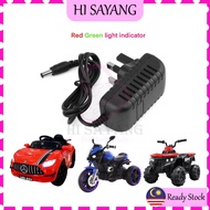 HiSayang 6V/12V Kid electric Car Motor toy Lead Acid Battery Charger power adapter Pengecas Bateri Kereta Mainan Kanak