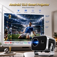 A10 Projector 4K Supported 360° Rotatable Auto Keystone Correction Home Theater Projector