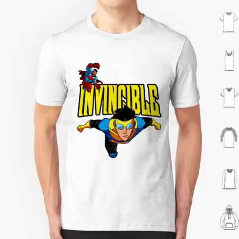 Invincible T Shirt 6xl Cotton Cool Tee Invincible Invincible Show Invincible Comic Omni Man Omniman 
