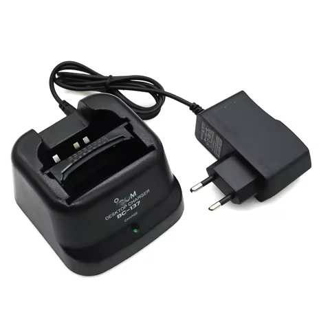 BC-137 Fast Rapid Dock Charger for ICOM BC-144N IC-A6 IC-A24 IC-V8 IC-V82 IC-U82 IC-F3GT IC-F4GT IC-