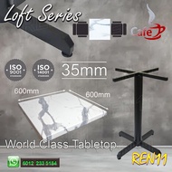 Cafe,Dining Table Leg, Metal Leg, Kaki besi, Kaki meja , Table Base, High Bar, - Ready Stock