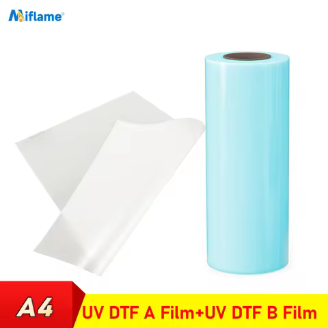 A4 UV DTF AB Film UV DTF sticker AB Film Transfer DTF Film Transfer to Glass Ceramic for Irregular S