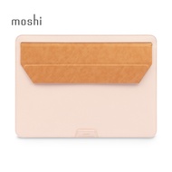 moshi Muse 14"三合一多功能筆電支架包/ 玫瑰粉