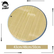 [ Dumpling Tray Bamboo Serving Tray Dumpling Holder Food Tray Dumpling Curtain Round Bamboo Tray Cookies Breakfast