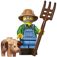 LEGO 71011 cmf SERIES 15 FARMER minifigure with pig animal genuine new castle farm 10332 pig