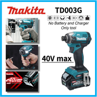 makita TD003G Cordless Impact Driver 40Vmax XGT BL Brushless Wood/Bolt/T-Mode 220 N·m (no charger no battery)