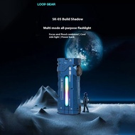 LOOP GEAR SK05 Pro Micro arc Flat LED Flashlight limited edition