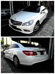 SAVE認證，2012年式BENZ E250 COUPE AMG版，原廠保養