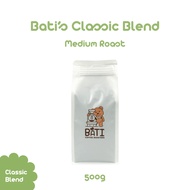 BATIS CLASSIC BLEND 500g เมล็ดกาแฟ คั่วกลาง แพ็คใหญ่ คั่วสดใหม่ | 100% Arabica | Medium Roast Coffee