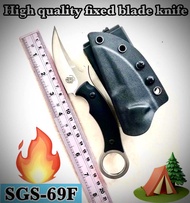 High quality fixed blade knife SGS-69F for collection and use camping 🏕️