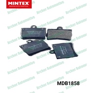 Rear brake pad (brake pad) BENZ C-Class W203 Coupe 180 200Kompressor 240 Year 2000-2006