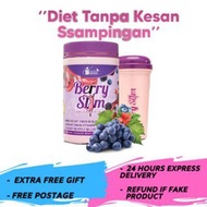 PRODUK VIRAL - V ASIA BERRY SLIM SOLUBLE FIBRE 400G - ORIGINAL HQ + FREE GIFT